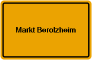 Grundbuchauszug Markt Berolzheim